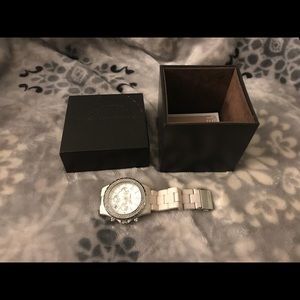 White Michael Kors watch